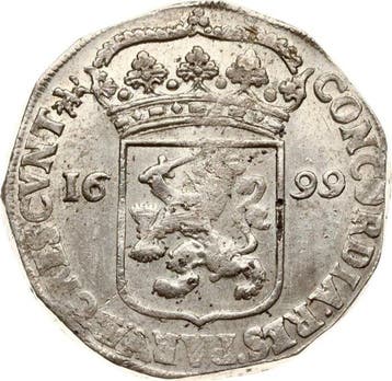 Nederland, Gelderland Zilveren Dukaat 1699 (R1 - rare)