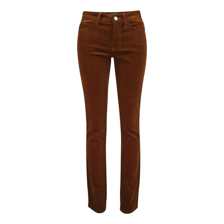 Cambio • bruine fluwelen Paris jeans • 34, Kleding | Dames, Spijkerbroeken en Jeans, Nieuw, Verzenden