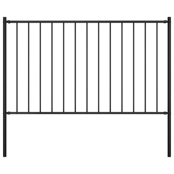 Schuttingpaneel Set 170cm | Laatste Stuk!, Ophalen of Verzenden, Zo goed als nieuw, IJzer, Sierhekwerk