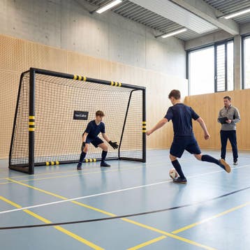 Voetbaldoel Harry, weerbestendig, scheurvast net, 7 haringen, Verzenden, Nieuw