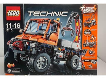 LEGO Technic Unimog U400 - 8110 - Pneumatische kraan en, Verzenden, Nieuw