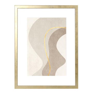 Wissellijst Hout Goud 50x60 cm, Nieuw