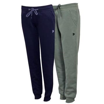 Donnay Donnay Dames - 2-Pack - Joggingbroek Carolyn - Navy &, Donnay, Verzenden, Nieuw