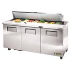 3 deuren saladette, 538 liter, geleverd met 18x1 / 6 GN-b..., Verzenden, Nieuw in verpakking