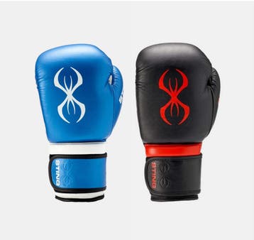 STING Bokshandschoen ARMAPRO | Zwart / Rood (Maat: 12OZ), Verzenden, Nieuw, Overige, Vechtsportbescherming