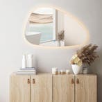 Badkamerspiegel met LED Verlichting en Verwarming 100cm -, Huis en Inrichting, Ophalen of Verzenden, Nieuw