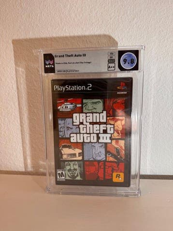 Sony - Playstation 2 (PS2) - Grand Theft Auto: III WATA 9,8, Nieuw