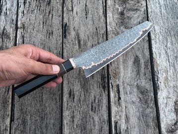 Keukenmes - Handgemaakte verzamelobjecten Japanse koksmes,, Antiek en Kunst