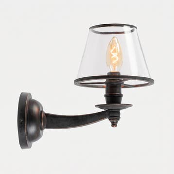 Muurlamp Dufay Antiek Zwart Binnenverlichting Wandlampen, Verzenden, Nieuw