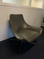 Design Fauteuil Matteo Grassi 2 Leather - 5 Jaar Garantie, Verzenden, Zo goed als nieuw