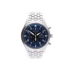 IWC Pilots Chronograph 41mm IW371704; Automatisch Heren..., Ophalen of Verzenden, Zo goed als nieuw, Leer, Overige merken