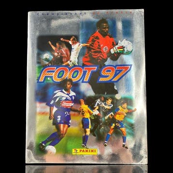 1997 Panini Original edition, Panini Foot 97 Sticker Album, Nieuw