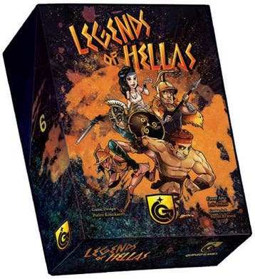 Legends of Hellas | Quined Games - Gezelschapsspellen, Verzenden, Nieuw