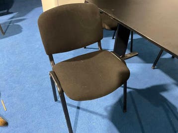 Kantoor kantine vergader tafel 204x90cm + 5 stoelen (Huis), Verzenden, Nieuw