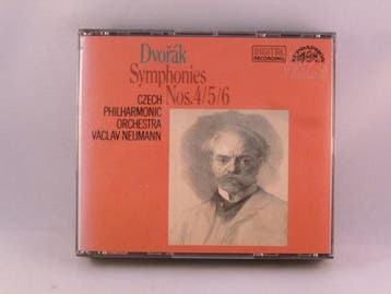 Dvorak - Symphonies nos. 4, 5, 6 / Vaclav Neumann (2 CD), Ophalen of Verzenden, Zo goed als nieuw