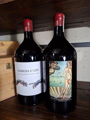 2020 La Trava Barbera dAsti - Langhe DOCG - 2 Dubbele, Nieuw