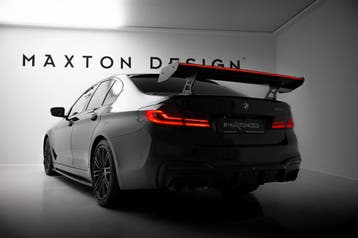 Maxton Carbon Spoiler met LED BMW 5 / M5 Sedan G30 / F90, Verzenden
