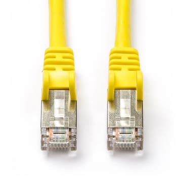 Netwerkkabel | Cat5e SF/UTP | 20 meter (Geel), Verzenden, Nieuw