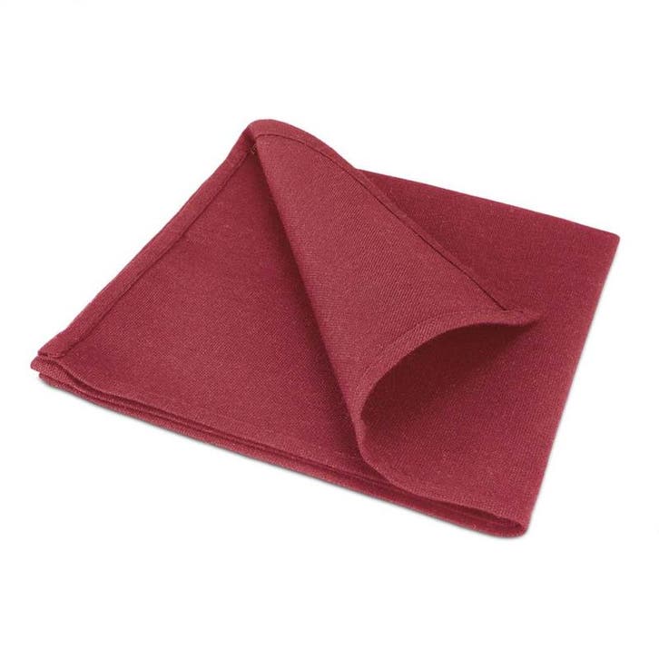 Servetten Bordeaux Rood 40x40cm Katoen - Treb X, Huis en Inrichting, Keuken | Textiel, Tafelkleed of Tafelzeil, Overige kleuren