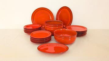 Ernestine - Salerno - Tafelservies voor 6 (23) - Keramiek