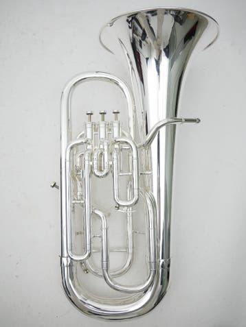 Euphonium Besson Model BE765-2 International 4 ventielen Moo, Ophalen of Verzenden, Zo goed als nieuw, Euphonium of Tenortuba