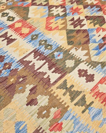 Afgan tribal kelim 300x200 handgeweven wollen vloerkleed, 200 cm of meer,  Perzisch tapijt kelim killim wollen vloerkleed handgeknoopt 