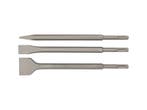Sds Plus Beitelset 3-delig punt / vlak / spade 250mm, Ophalen of Verzenden