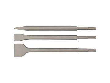 Sds Plus Beitelset 3-delig punt / vlak / spade 250mm, Ophalen of Verzenden
