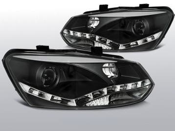Koplampen Devil Eyes DRL-Look | geschikt voor Volkswagen Pol, Verzenden, Nieuw, Volkswagen