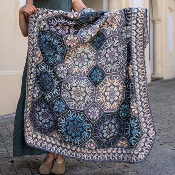 Fae Fleur Blanket Mal - Midnight Fleur - Scheepjes Stone W, Ophalen of Verzenden, Nieuw