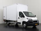 Peugeot Boxer 2.2BlueHDi 140PK Bakwagen+Laadklep | Zijdeur |, Stof, Gebruikt, Euro 6, Wit