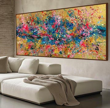 Ivanka Matiss - Golden landscape N:27 XXL