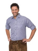 Trachten Blouse Oktoberfest Blauw, Ophalen of Verzenden, Nieuw