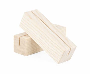 10cm - Houten Kaarthouder / Tafelstandaard / Menukaartho...
