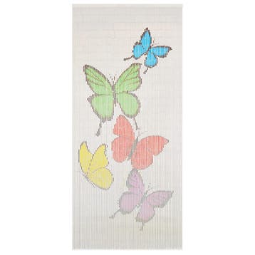 vidaXL Vliegengordijn 90x200 cm bamboe, Verzenden, Nieuw