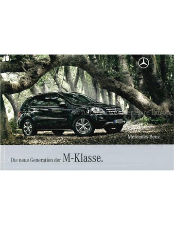 2008 MERCEDES BENZ M KLASSE BROCHURE DUITS, Nieuw, Author