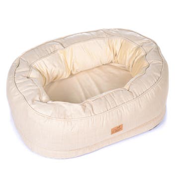 Orthopedische hondenmand 75x55x18cm beige, Dieren en Toebehoren, Ophalen of Verzenden, Nieuw, Overige