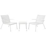 Serax X Maarten Baas Loungeset Off-white Aligned - Tuinset -, Zo goed als nieuw, Aluminium, Loungeset