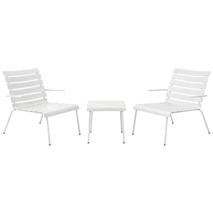 Serax X Maarten Baas Loungeset Off-white Aligned - Tuinset -, Tuin en Terras, Tuinsets en Loungesets, Loungeset, Zo goed als nieuw
