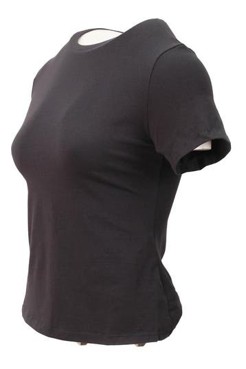 Organic Basics T-shirt in maat L Zwart, Kleding | Dames, T-shirts, Organic Basics, Verzenden, Zo goed als nieuw, Zwart