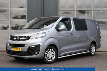 Opel Vivaro bestel 2.0 CDTI L3H1 l DUBBEL CABINE l AUTOMAAT, Automaat, Stof, Gebruikt, Euro 6