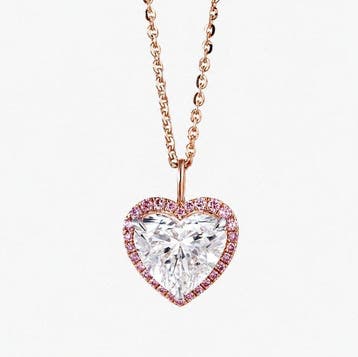 Zonder minimumprijs - Ketting met hanger - 14 karaat