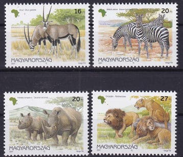 Hongarije - 1997 - Dieren - Postfris, Verzenden, Postfris
