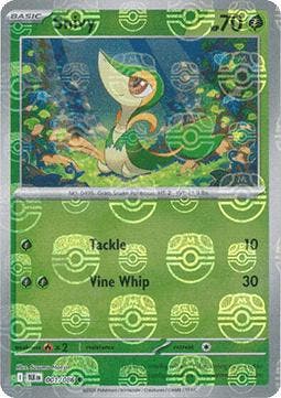 Pokémon TCG - Snivy - Masterball - Black Bolt - 001/086, Verzenden, Zo goed als nieuw