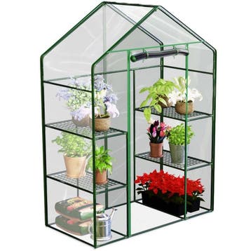 Kas 195cm Hoog | PVC 110g | Premium | OP=OP, Staal, Folie, Ophalen of Verzenden, Kweekkas