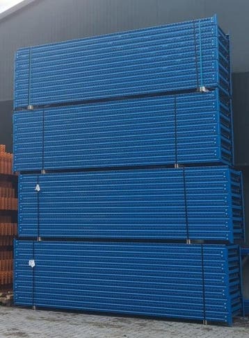 Palletstelling nedcon pr, gebruikt - Staander 6200x1100x120, Ophalen of Verzenden
