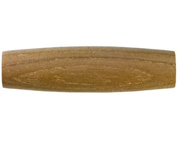 Inzetstuk teak 75mm tbv deurklink Ton, Verzenden, Nieuw