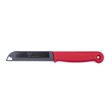 Solingen Schilmesje – RVS Glad – 18,5 cm met Blade Cover, Ophalen of Verzenden, Nieuw, Rvs of Chroom