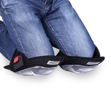 Gel kniebeschermers 1 paar Zwart (Gereedschap, Voor in Huis), Verzenden, Nieuw