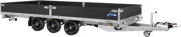 Aanhanger Saris Plateauwagen PL 506 224 3500 3 HD, Ophalen, Nieuw